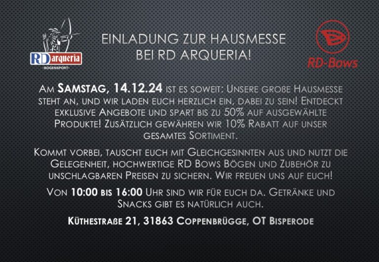 Einladung Hausmesse RD 2024