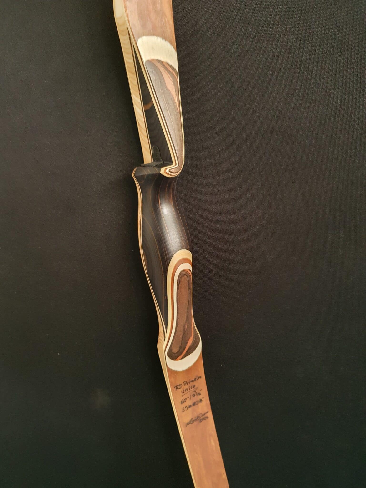 RD Primeiro Único Hybridbogen, Rechtshand, 60 Zoll 25 lbs – Detail 3