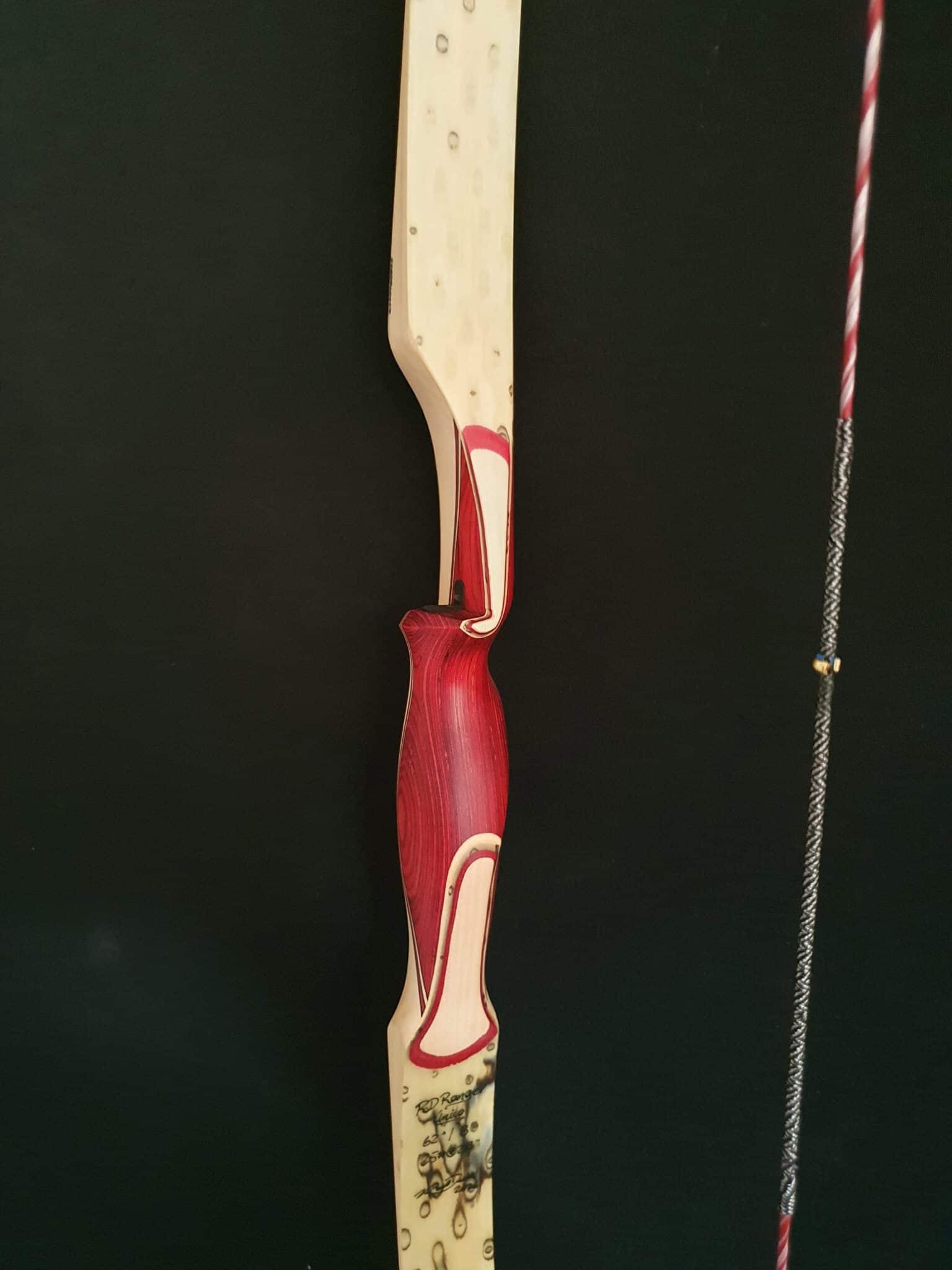 RD Ranger Custom Recurvebogen, Rechtshand, 62 Zoll 25 lbs – Detail 3